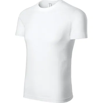 Peak tričko unisex bílá 4XL