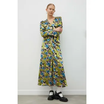 Dámské šaty Šaty s příměsí hedvábí Gestuz Floria 10906990 vícebarevná MLC, vel. 36