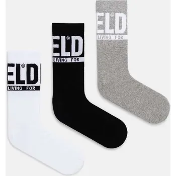 Pánské ponožky Ponožky Diesel SKM-RAY-THREEPACK 3-pack 00SAYJ.2QATV vícebarevná MLC, vel. S