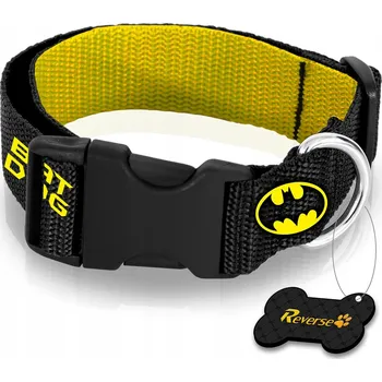 Obojek pro psa REVERSE PEVNÝ A ODOLNÝ OBROŽEK HRUBĚ TKANÁ PRO PSA, NASTAVITELNÝ 35-55cm L