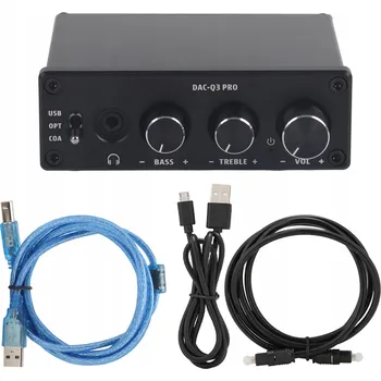 Bezpečnostní kamera Dekodér zvuku AC Q3 PRO DAC se zesilovačem