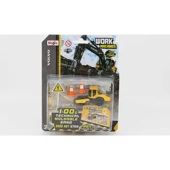 autíčko Volvo Rullo Vibrante Monotamburo 1:64 - Maisto Volvo Rullo Vibrante Monotamburo