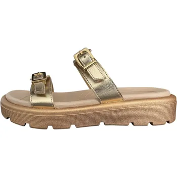 Dámské pantofle Piccadilly pantofle 486002-1 zlaté Barva: Zlatá, Velikost: 38