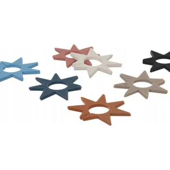 Sklenice 8x Barevné ZNAČKY na sklenice a skleničky na nápoje, drinky, ozdoba