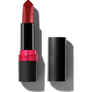 Rtěnka AVON Rtěnka Ultra Matte 28 M RED SUPREME
