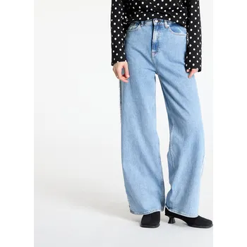 Dámská móda Džíny Tommy Jeans Claire High Rise Wide Fringe Jeans Denim W29/L32