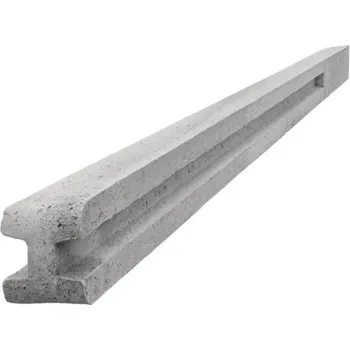 Ztracené bednění Betonový sloupek průběžný na 1,0 m plot (150 cm) hladký - Pískovec