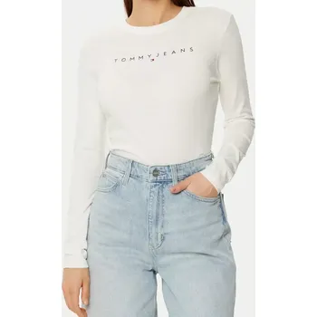 Dámské tričko Dámské triko Tommy Jeans, S (Dámské tričko Tommy Hilfiger doprava zdarma)