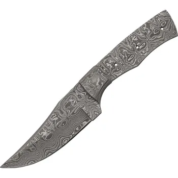 lovecký nůž Komponenty Čepel Damascus Blank