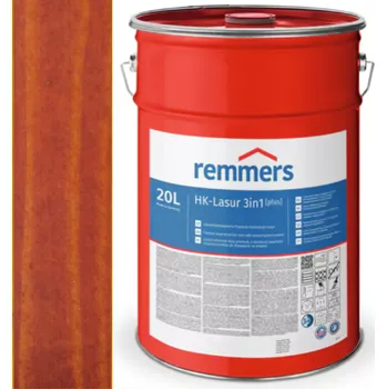 barva a nátěr na dřevo Remmers HK-LASUR [PLUS] 20L 5446 Mahagon - Mahagoni + dárek k objednávce nad 1000Kč