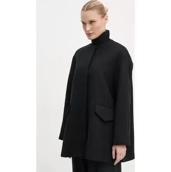 Dámský kabát Vlněný kabát Theory O0901405 černá 99X, vel. M