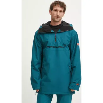 Pánská větrovka Bunda Rip Curl Anti-Series Anorak tyrkysová barva, 00GMOU 69X, vel. S