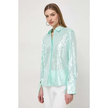 Pánská košile Košile Patrizia Pepe 8C0675.A394 zelená 70X, vel. 38