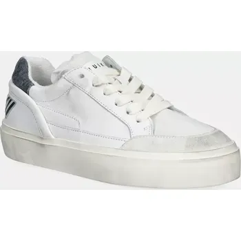 Pánské tenisky Kožené tenisky Inuikii Lila Low bílá barva, 1001.001.0221.400 / 30102-850 00X, EUR 41