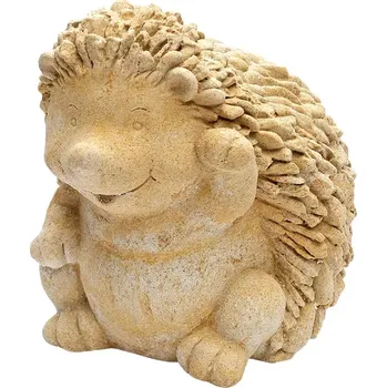 Zahradní dekorace Usměvavý mávající ježek 14,5kg