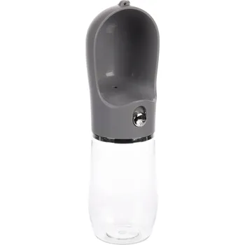 Flamingo Archie cestovní napáječka pro psy šedá 400 ml