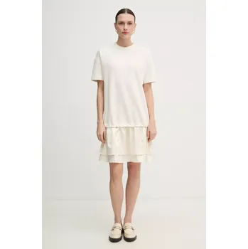 Dámské šaty Šaty Joop! béžová barva, mini, oversize, 30046247 01X, vel. 36