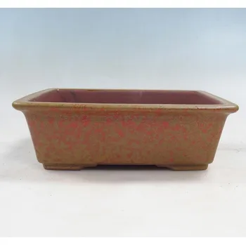 Květináč Bonsai miska 21 x 17 x 6,5 cm okrová