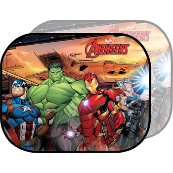 Stínítko do auta Sluneční clona do auta, 2dílná sada (Avengers)