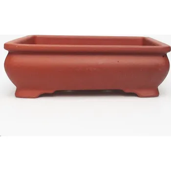 Květináč Bonsai miska 23 x 18 x 7,5 cm cihlová