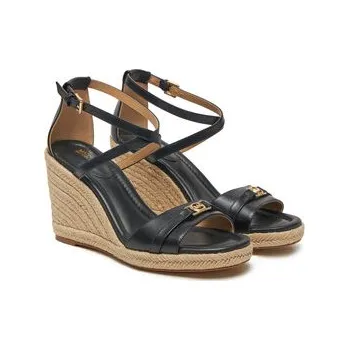 Dámské baleríny MICHAEL Michael Kors Espadrilky Mandy Wedge 40R5MAMS2L Černá 40
