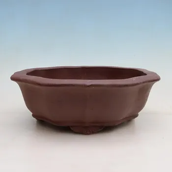 Květináč Bonsai miska 32 x 32 x 11 cm hnědá