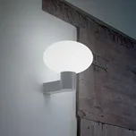 Ideal Lux - Venkovní nástěnná lampa CLIO 1xE27/42W/230V IP44 šedá