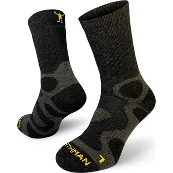 Pánská móda Northman Turistické merino ponožky Svarog Velikost: 45-47 Černé Turistické Merino Ponožky