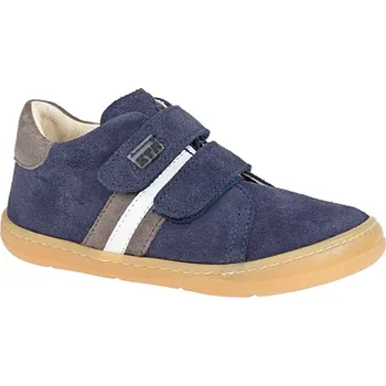 Chlapecké polobotky Celoroční BAREFOOT obuv KTR Logan Navy chlapecké Velikost: 24