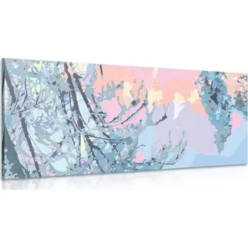 Obraz Dovido Obraz abstraktní spojení stromů