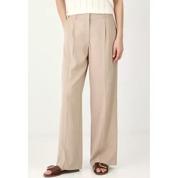 Dámské kalhoty Kalhoty Medicine dámské, béžová barva, široké, high waist RS25.SPD500 08X, vel. M