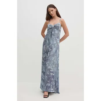 Dámské šaty Šaty Sandro Ferrone SFS32XBDMAIS modrá 55X, vel. M