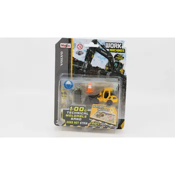autíčko Volvo L25H Ruspa Gommata Tractor 1:64 - Maisto Volvo L25H Ruspa Gommata Tractor