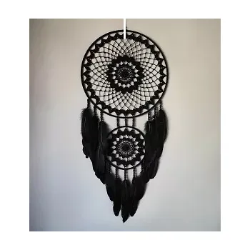 Lapač snů Lapač zlých snů Náčelník Černý havran 40 x 95 cm