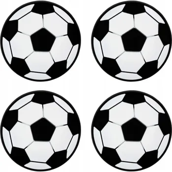 Nábytkové kování 4x Dětský nábytkový knopka úchytka do skříňky - tvar fotbalový míč