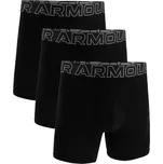 Pánské boxerky Under Armour Perf Cotton 6in 3Pack black XXL