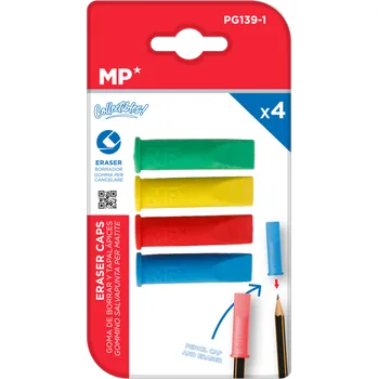 Pryž MP nástavec pryž na tužku 4ks PG139-1 blistr 547466