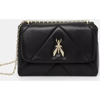 Kabelka Kožená kabelka Patrizia Pepe černá barva, 8B0195 L006 8B0195.L006 99X, vel. ONE SIZE