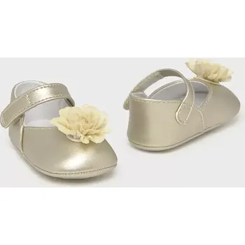 Chlapecká obuv Dětské boty Mayoral Newborn zlatá barva, 9902 9902.2J.Newborn.PPYH 10Y, EUR 15