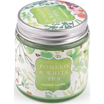 Svíčka Vonná svíčka ve skle 70 g - 3 (Pomelo & white tea) zelená sv.