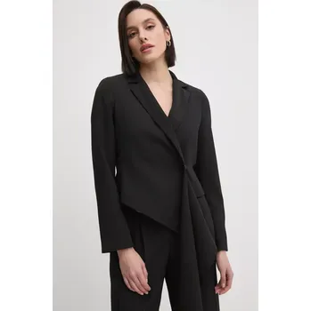 Dámské sako Sako Sandro Ferrone SFS23YBEBARBUSI černá 99X, vel. 34