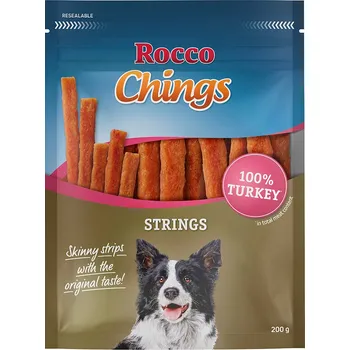 Pamlsek pro psa 200g Rocco Chings Strings - krůtí
