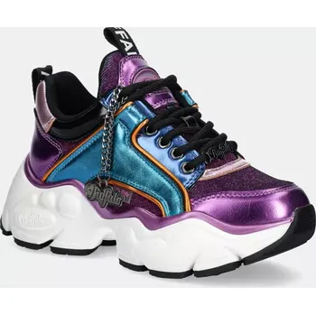 Dámské tenisky Tenisky Buffalo Binary Glam fialová barva, 1636306-PUR 1636306.PUR 44X, EUR 39