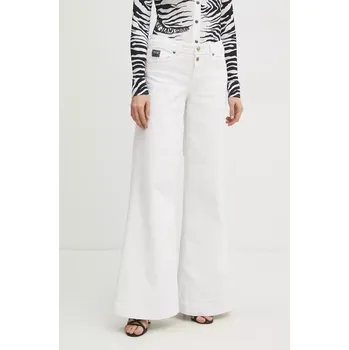 Dámské džíny Džíny Versace Jeans Couture dámské, medium waist, 78HAB561 CEWR1 78HAB561.CEWR1 bílá 00J, vel. 29