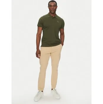 Pánská móda Alpha Industries Polokošile X-Fit 136600 Zelená Regular Fit S