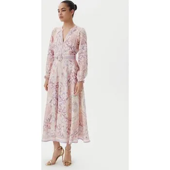 Dámské šaty Hale Bob Letní šaty 4ZCA612M Béžová Regular Fit M