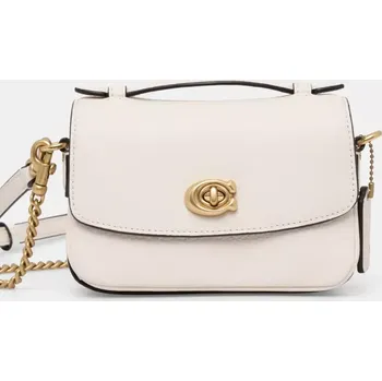 Kabelka Kožená kabelka Coach Cassie béžová barva, CW565 01X, vel. ONE SIZE