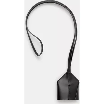 Kožená klíčenka MM6 Maison Margiela SA6UA0003.P7183 černá 99X, vel. ONE SIZE