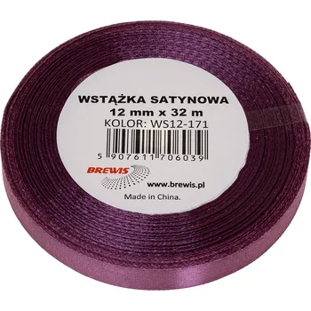 Stuha Atlasová stuha 12 mm fialová - 171