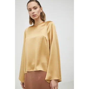 Dámská halenka Halenka By Malene Birger Brynnas Q70365013 žlutá 17X, vel. 40